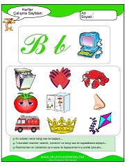 B Sesi Çalışma Sayfaları